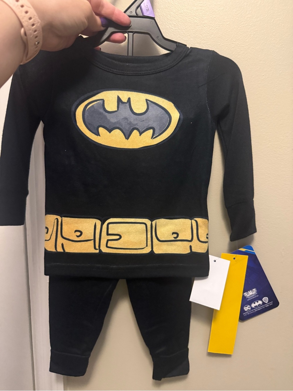 NWT 12 month Batman pajamas